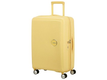 American Tourister SOUNDBOX SPINNER 67 EXP Pastel Yellow