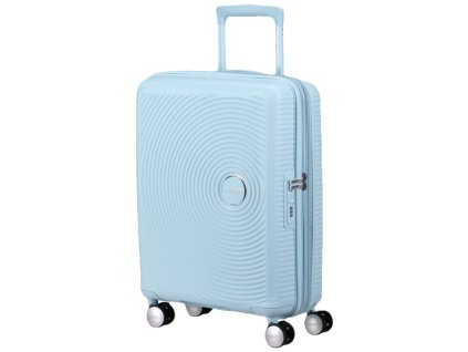 American Tourister SOUNDBOX SPINNER 55 EXP Pastel Blue