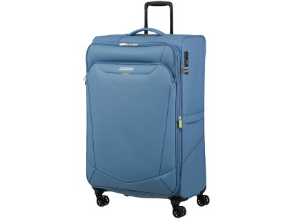 American Tourister SUMMERRIDE SPINNER M EXP - COATED Coronet Blue