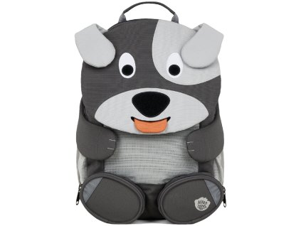 Affenzahn Dětský batoh do školky Large Friend Dog- grey 8l
