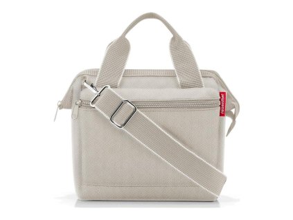 427360 reisenthel allrounder cross herringbone sand mq6049 2