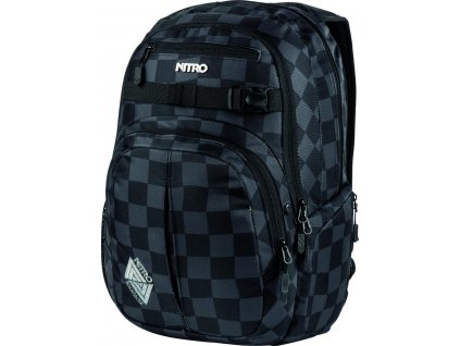 NITRO batoh HERO checker + PowerBanka nebo pouzdro zdarma