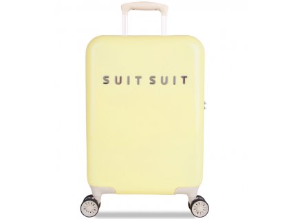 Kabinové zavazadlo SUITSUIT® TR-1220/3-S - Fabulous Fifties Mango Cream + Pouzdro zdarma