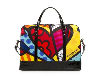 Heys Britto Laptop Case A New Day Medium + Pouzdro zdarma