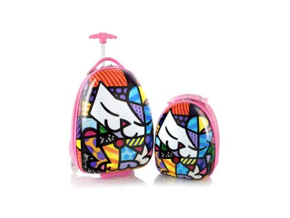 Heys Britto Kitty – sada kufru a batohu + PowerBanka nebo pouzdro zdarma