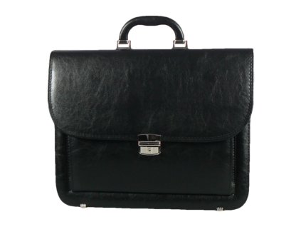 Aktovka REAbags 7416TR - černá/nikl