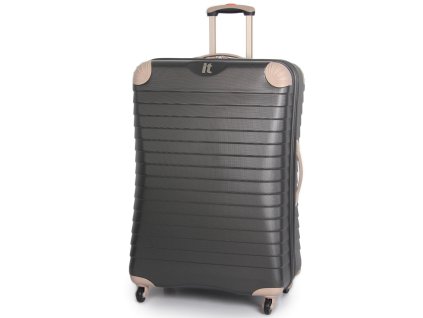 Cestovní kufr IT Luggage TR-1036/3-XL ABS - charcoal + PowerBanka nebo pouzdro zdarma