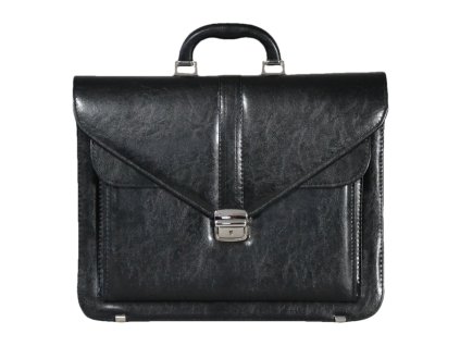 Aktovka REAbags 7173B-TR - černá/nikl