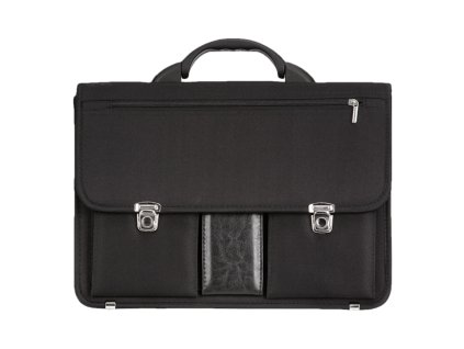 Aktovka REAbags 8001/2-T - černá/nikl