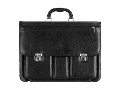 Aktovka REAbags 8001/2-TR - černá/nikl