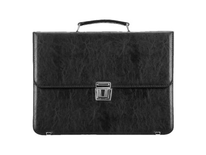Aktovka REAbags 8002 - černá/nikl