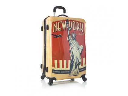 Heys Vintage Traveler L New York + Pouzdro zdarma