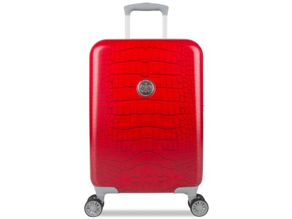 Kabinové zavazadlo SUITSUIT® TR-1239/3-S - Red Diamond Crocodile + PowerBanka nebo pouzdro zdarma