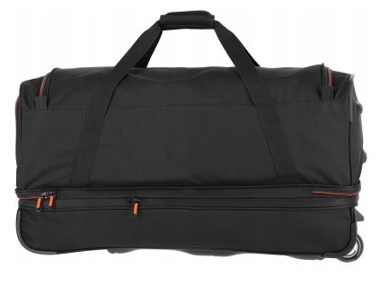 Travelite Basics Wheeled duffle L Black/blue