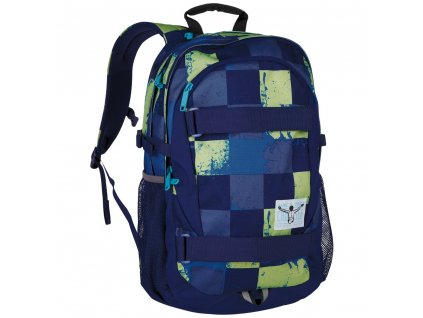 Chiemsee Hyper backpack S17 Swirl Checks + Pouzdro zdarma