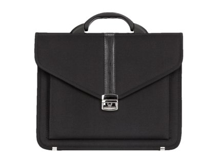 Aktovka REAbags 7173-T - černá/nikl