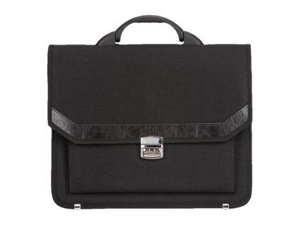 Aktovka REAbags 7253-T - černá/nikl