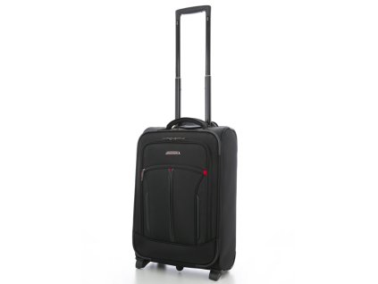 Kabinové zavazadlo AEROLITE T-202/1-S - černá + PowerBanka nebo pouzdro zdarma