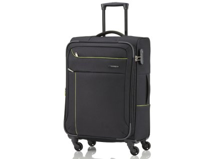 Travelite Solaris 4w M Black/lemon + Pouzdro zdarma