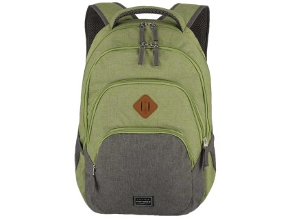 Travelite Basics Backpack Melange Green/grey