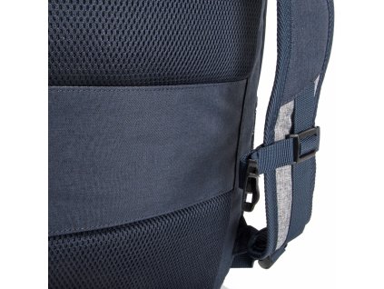 Travelite Basics Backpack Melange Navy/grey