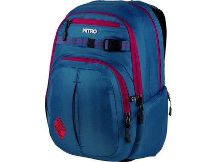NITRO batoh CHASE blue steel + Pouzdro zdarma