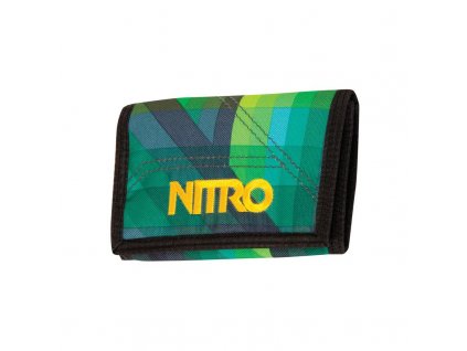 NITRO peněženka WALLET geo green