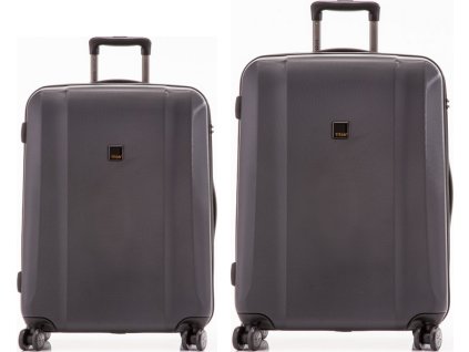 Titan Xenon M+, 4w XL Black - sada 2 kufrů