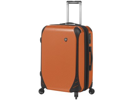 Cestovní kufr MIA TORO M1021/3-L - oranžová + Pouzdro zdarma