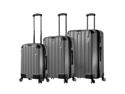 Sada cestovních kufrů MIA TORO M1300/3 - charcoal + PowerBanka nebo pouzdro zdarma