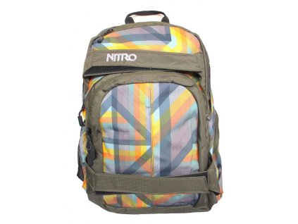 NITRO batoh DRIFTER geo orange