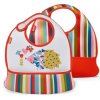 Built Toddler Bib Baby Pink Stripe