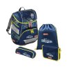 173753 skolni aktovka batoh 2v1 pro prvnacky 4 dilny set step by step policie certifikat agr