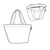 178715 3 reisenthel shopper m spots navy