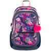 BAAGL Školní batoh Flamingo