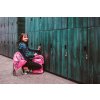 397458 11 baagl skolni batoh skate pink 25l