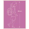 397458 9 baagl skolni batoh skate pink 25l