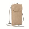 Zwei Pouzdro na mobil /max.16x9cm/ MADEMOISELLE MP30 nubuk sand