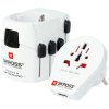 SKROSS cestovní adaptér SKROSS PRO World and USB, 6,3A max., uzemněný, vč. univerzální USB nabíječky, pro celý svět