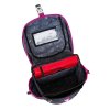 Dívčí školní aktovka pro prvňáčky kočička Bagmaster Velký SET EPSON 8 A black/pink/blue