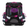Dívčí školní aktovka pro prvňáčky kočička Bagmaster Velký SET EPSON 8 A black/pink/blue