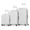Sada cestovních kufrů ROCK TR-0212/3 PP - bílá