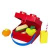 254223 4 lego box s rukojeti cervena