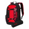 Meatfly Batoh Basejumper - Red/Black - 22 L + PENÁL ZDARMA