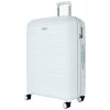 Cestovní kufr ROCK TR-0241/3-L PP - bílá