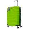 Cestovní kufr METRO LLTC1/3-L ABS - zelená/šedá