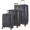 Sada cestovních kufrů ROCK TR-0238/3 ABS/PC - charcoal
