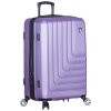 Cestovní kufr TUCCI T-0128/3-L ABS - fialová