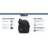 Pacsafe taška METROSAFE LS250 ECONYL SHOULDER BAG econyl® black