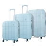 Sada cestovních kufrů ROCK Pixel PP - světle modrá